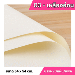 กระดาษห่อช่อสีพื้น อุปกรณ์จัดดอกไม้ราชบุรี